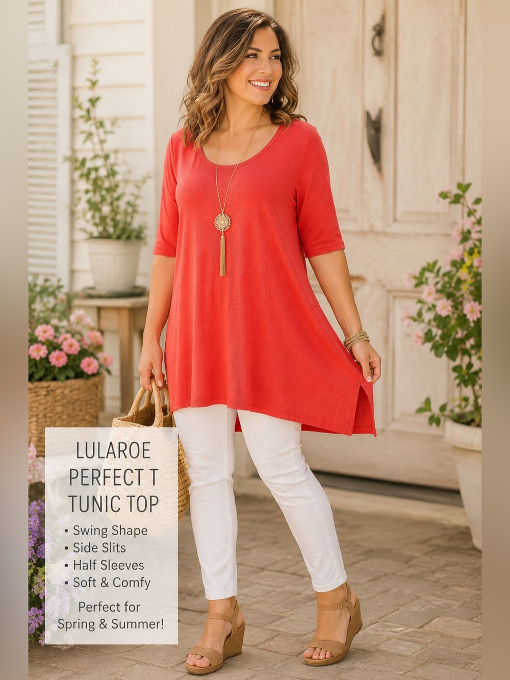 LULAROE Perfect T Tunic Top NWT